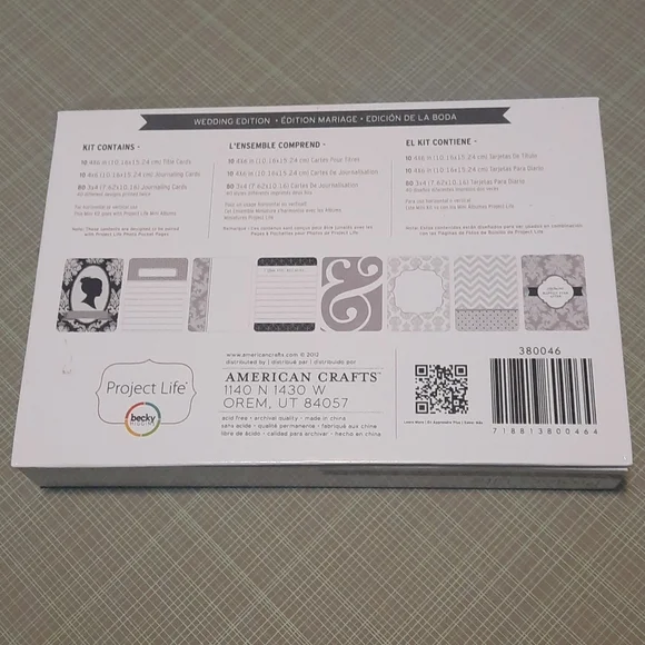 Project Life Wedding Edition Mini Kit - Picture 2 of 8